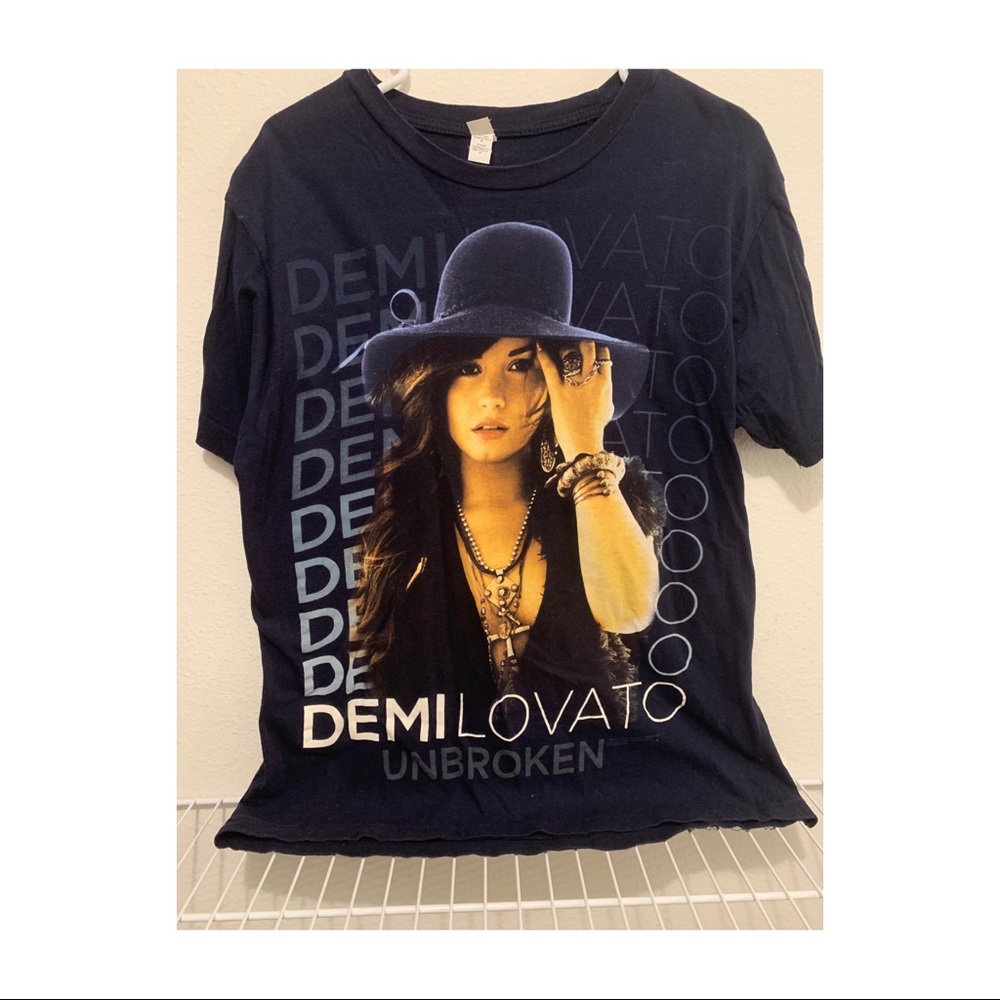 Demi Lovato unbroken tour shirt
